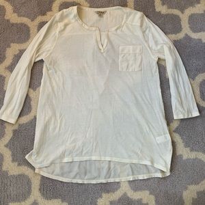 Lucky Brand cream colored top